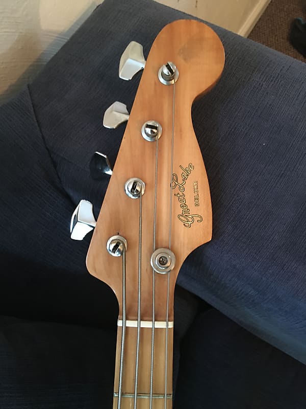 Great lake deluxe P bass Japan (lawsuit) 70’s Black