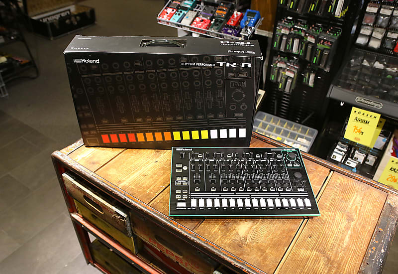 Roland AIRA TR-8 Rhythm Performer Drum Machine 2014 - Present - Black image 1