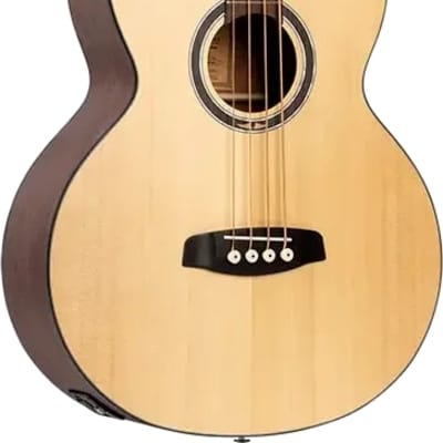 Deep Series Left-Handed Medium Scale Solid Top Acoustic-Electric Bass image 3