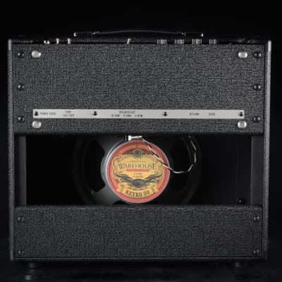Dr. Z X-RAY 1x12 Combo - Black Tolex with Gray Panel and Z-Wreck Grill image 3