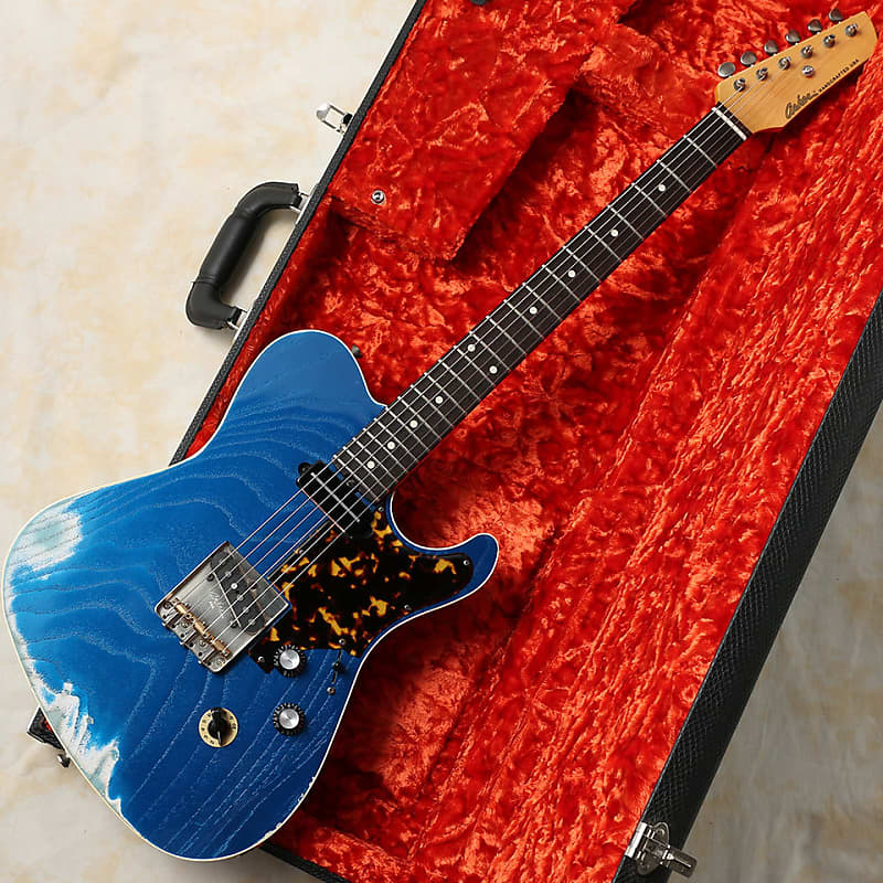 Asher Guitars T Deluxe Blue Metallic image 1