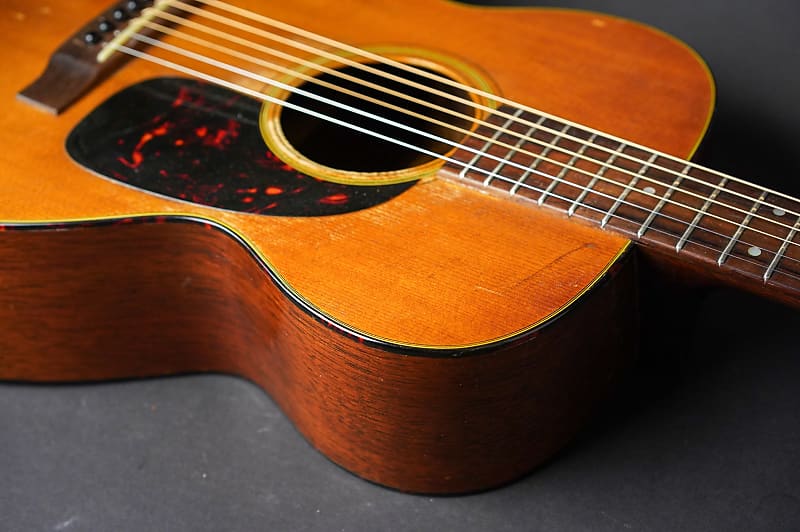 1965 Martin 0-18 Natural Finish Vintage Acoustic Guitar w/OHSC image 7