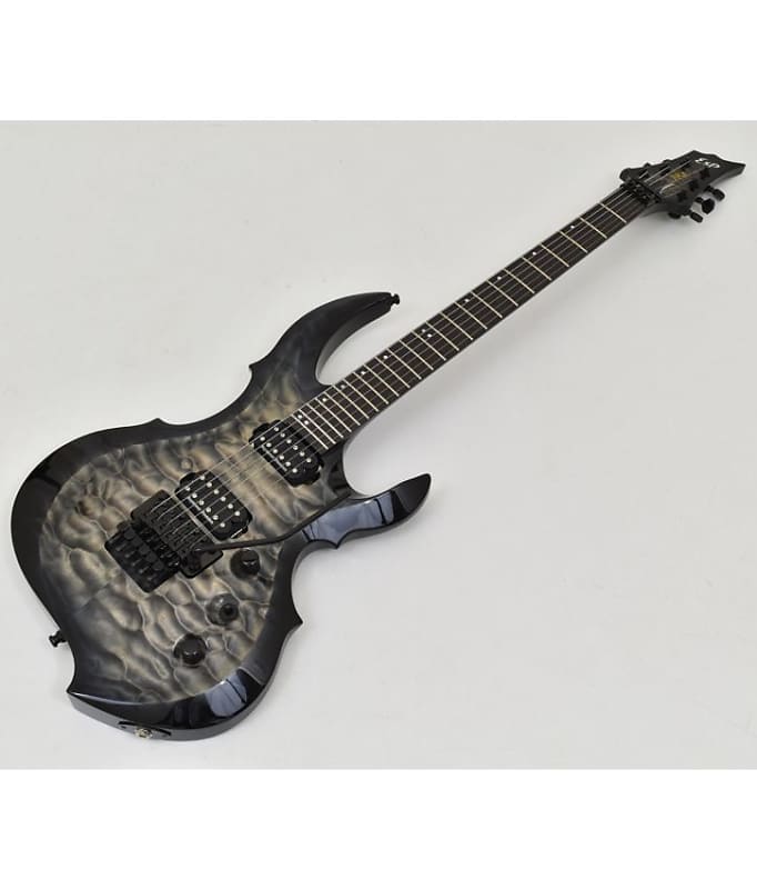 ESP FRX Kiso Custom Guitar See Thru Black Sunburst image 1