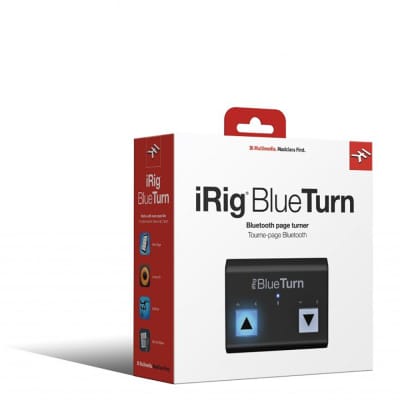 IK Multimedia iRig BlueTurn Bluetooth Page Turner For Iphone, Ipad, Mac, Android image 6