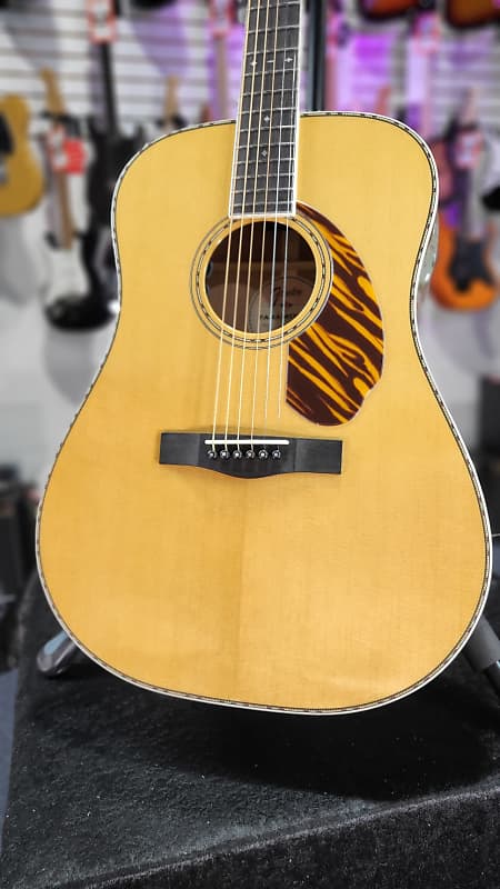 Fender PD-220E Dreadnought Acoustic-electric Guitar - Natural Authorized Dealer *FREE PLEK WITH PURCHASE* 923 image 1