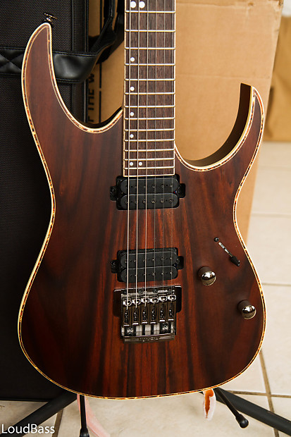 Ibanez Premium RG721RW 2015 Natual Flat rosewood top w/case Ibanez Premium RG721RW 2015 Natual Flat rosewood top w/case