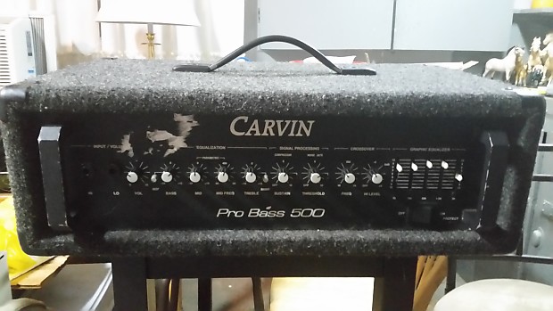 Carvin Pro Bass 500 Bass Amp Reverb