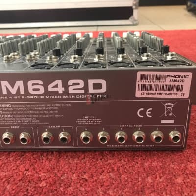 PHONIC AM642D USB オーディオミキサー AM 642D USB