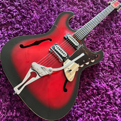 Early 1960s Inter-Mark Cipher Sentinel Hollow Body Guitar (MIJ) for sale