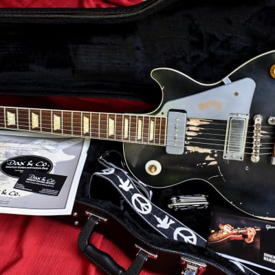 Gibson Les Paul Neil Young "Old Black" Style Replica Relic W/ Case Heavy Aged From Dax&Co. W/ COA! image 3
