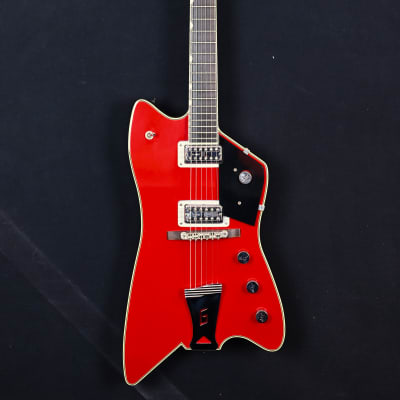 Gretsch G6199 Billy-Bo Jupiter Thunderbird from 2006 in Firebird Red with original Hardcase for sale