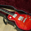 2002 Gibson Customshop Elegant Les Paul Red Flame Maple Top LP Chambered Body