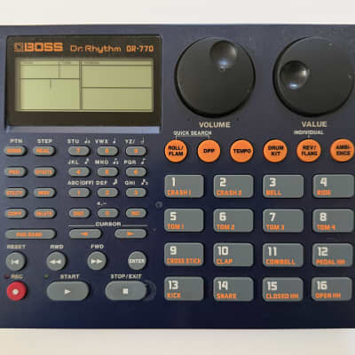 Boss DR-770 Dr. Rhythm 1999 - 2004 - Blue
