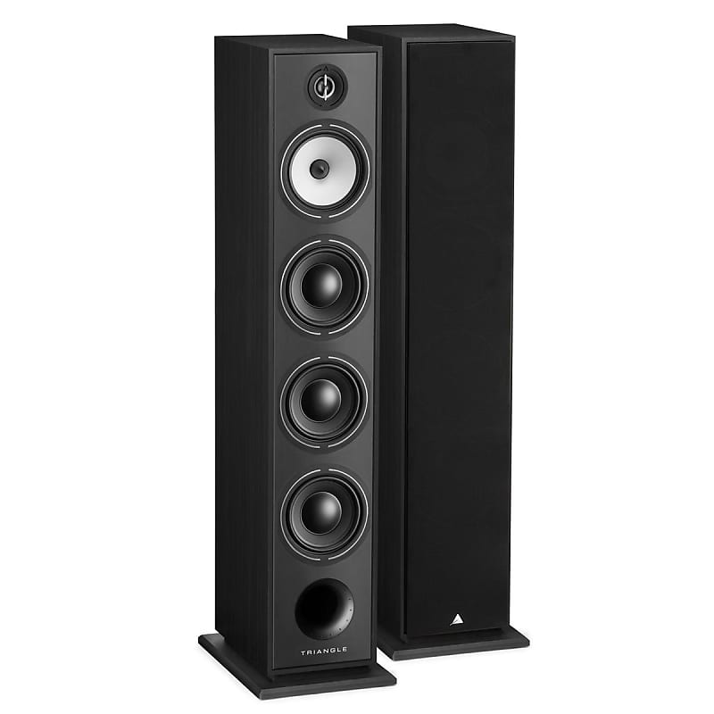 Triangle Borea BR09 Floorstanding Speaker, Black Ash  			