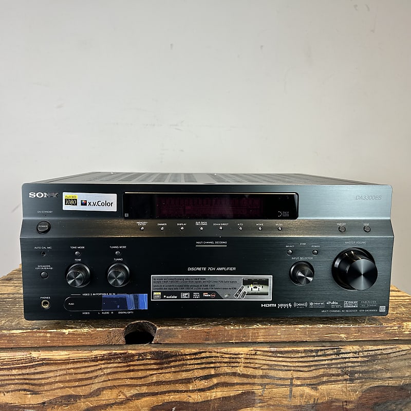 Sony STR-DA3300ES Receiver 2024 - Black  			