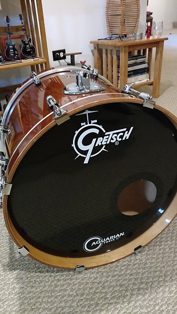 2015 Gretsch Catalina Maple 20 16 Bass Drum Walnut Glaze w Reverb