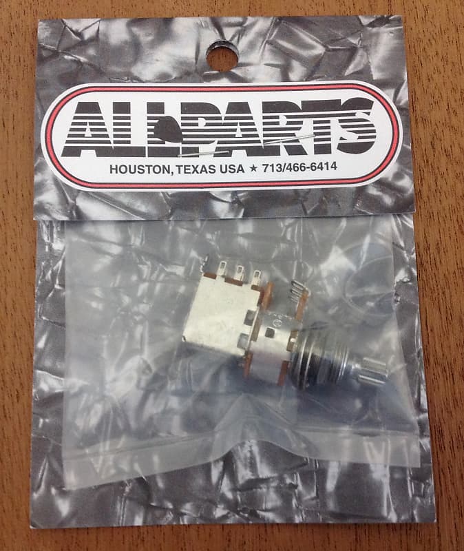 Allparts 500K DPDT push/pull AT Potentiometer - crazy fast FREE shipping! image 1