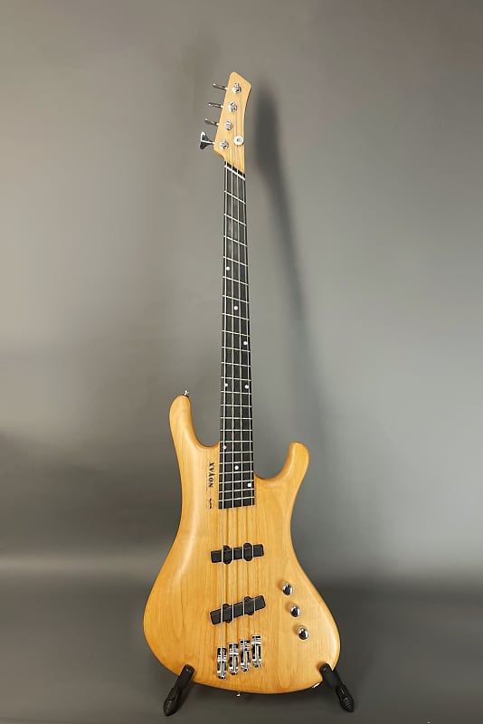 2019 Novax J Style Fanned Fret - Natural | Reverb