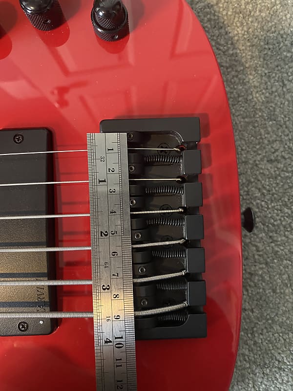 Carvin Kiesel X64 Xcellerator 6 String Bass - Ferrari Red