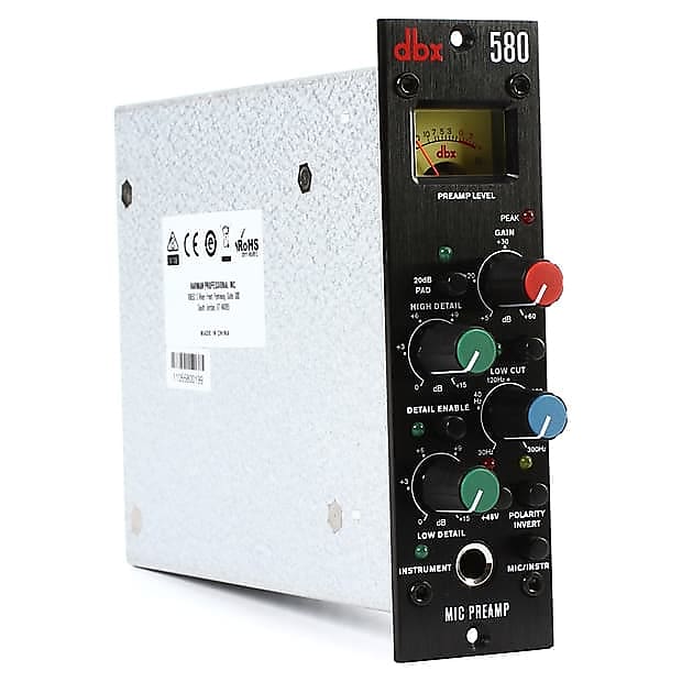 dbx 580 500 Series Microphone Preamp image 1