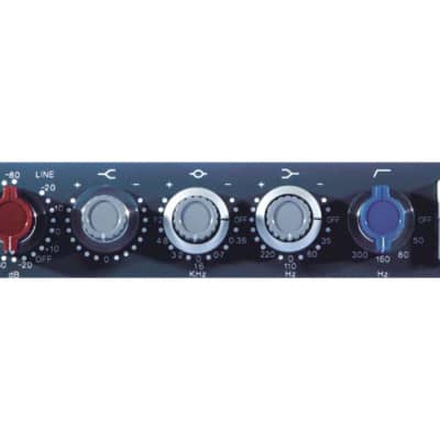 Neve 1073CH Microphone Preamplifier/Equalizer Module - Horizontal image 1