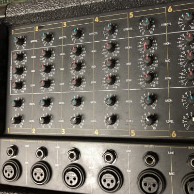 Peavey XR 600E 6-Channel Powered Mixer image 2