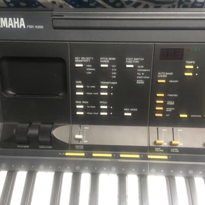 Yamaha Portatone PSR-6300 Keyboard (1986)