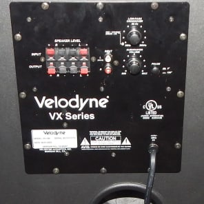 Velodyne VX 10B subwoofer Reverb