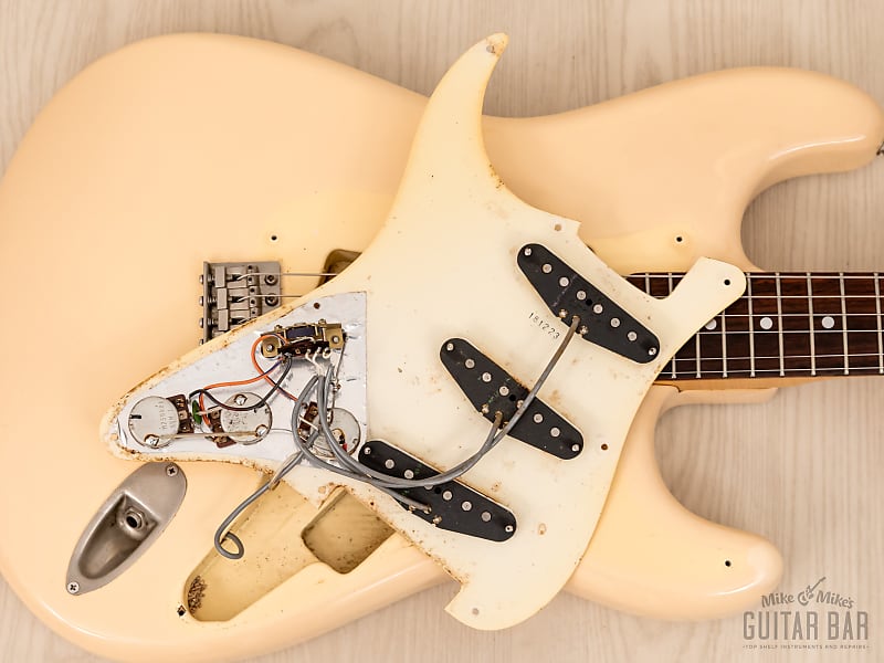 1979 Greco Super Sound SE600 Vintage S-Style Olympic White