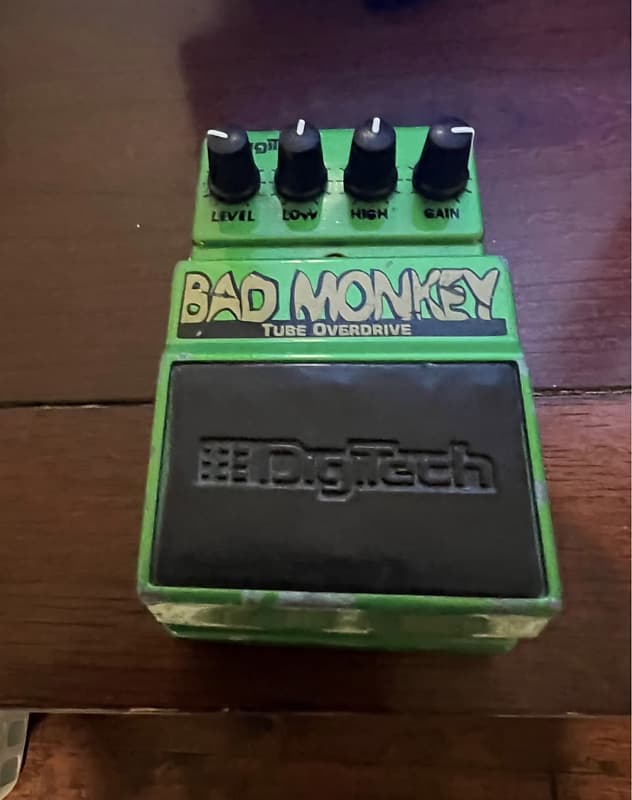 【レア・美品・廃番】DigiTech BAD MONKEY オーバードライブ DigiTech Bad Monkey Tube Overdrive | Reverb
