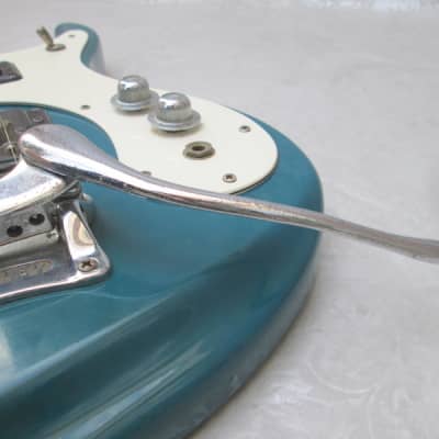 Mosrite Ventures II Guitar Blue All Original - Including Case - More pics if needed image 9