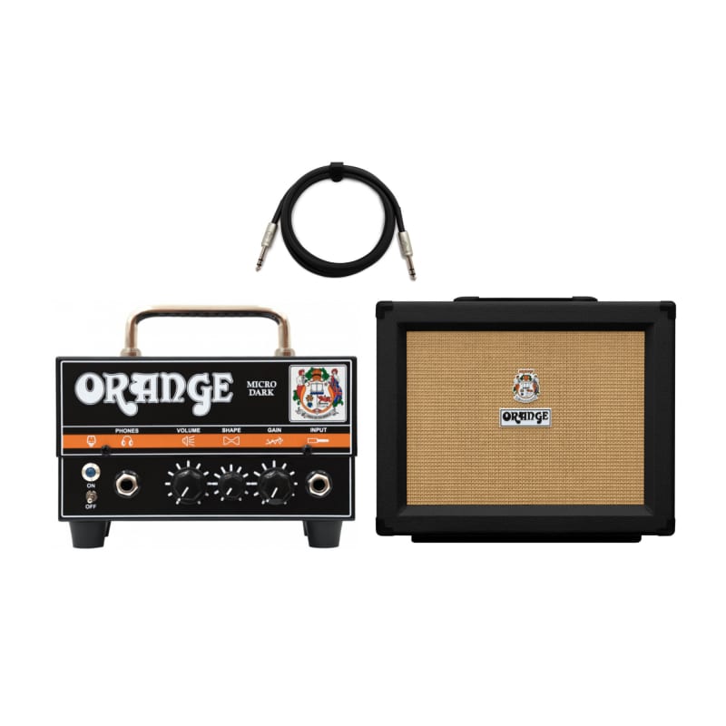 Orange Amps Super Crush 100W Amp Head with PPC212OB 120W 2x12in 