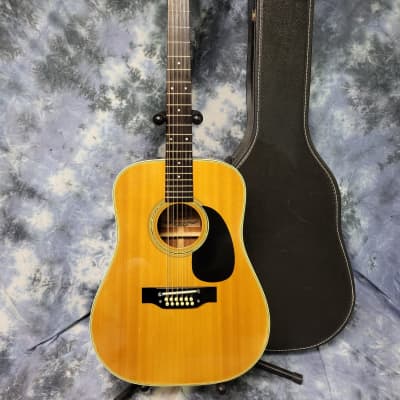 Vintage Fender F-95 dreadnaught acoustic guitar with exotic