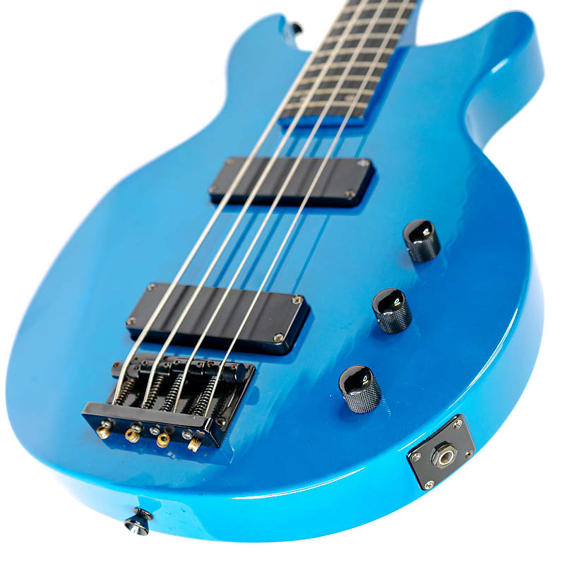 ESP Edwards EJ-78 TV Luna Sea Bass Aqua Blue w/ Dual | Reverb