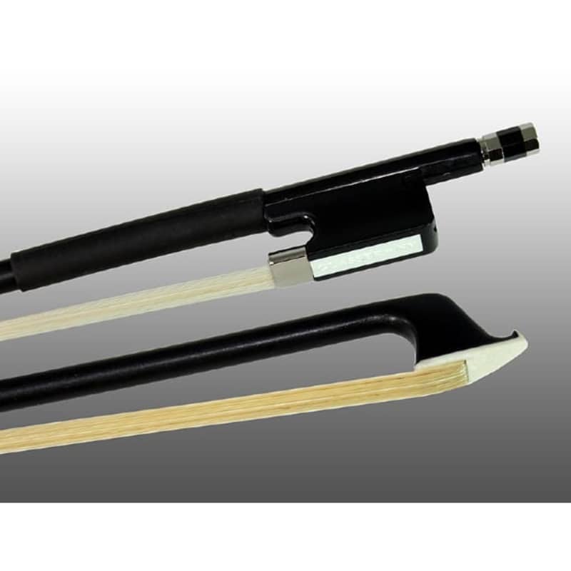 Glasser Glasser Premium Black Fiberglass German 1/2 Bass Bow | Reverb
