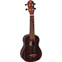 Ortega Ebony Series RUEB-SO soprano ukulele with gig bag