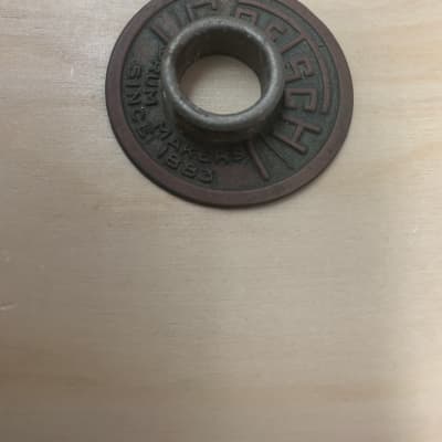Gretsch Round Bass Drum Badge 1958 image 3