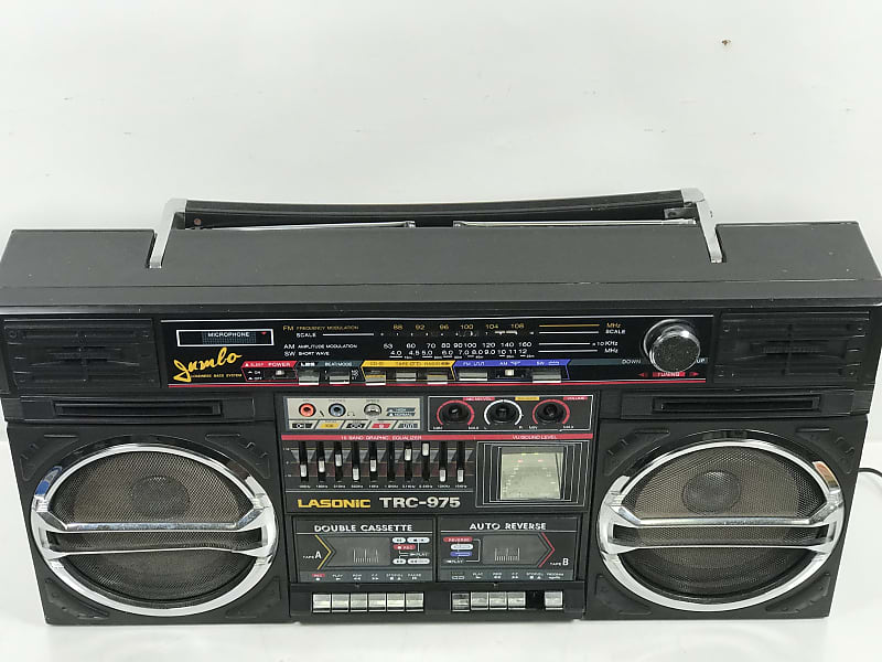 Lasonic TRC-975 Jumbo Boombox Ultra Rare Vintage | Reverb