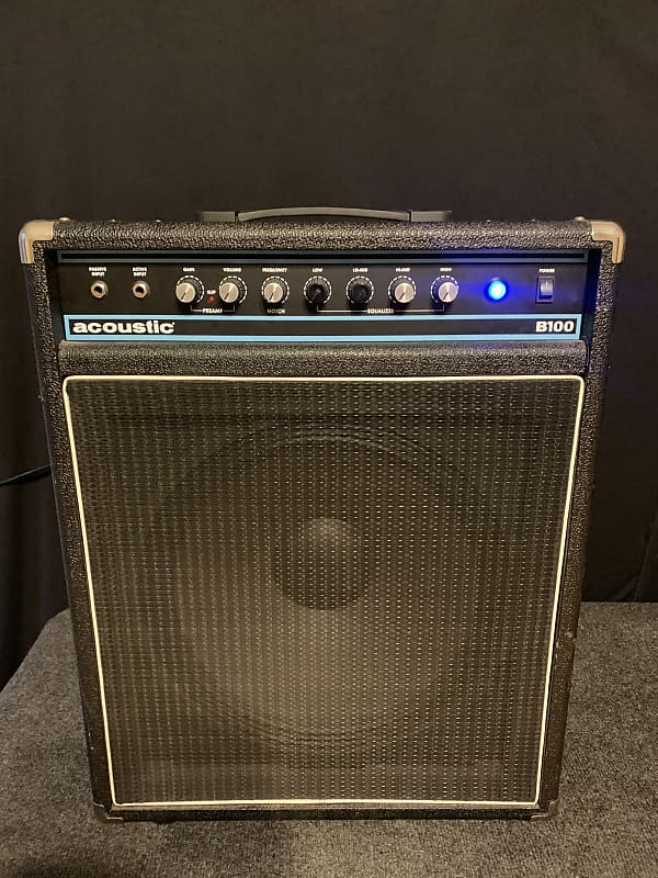 Acoustic B100 Bass Guitar Combo Amp 1x15” 100 Watt | Reverb