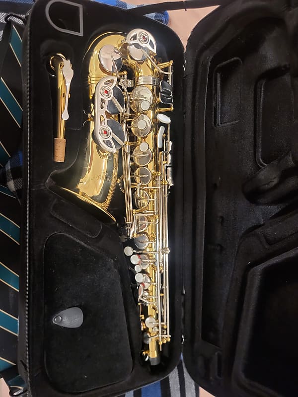 Selmer AS500 Alto Saxophone – Great Condition w/ Yamaha Neck + ProTec MAX Case image 1