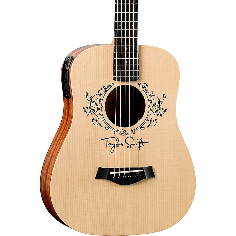 Taylor Swift Signature Baby Acoustic-Electric Guitar Natural | Reverb