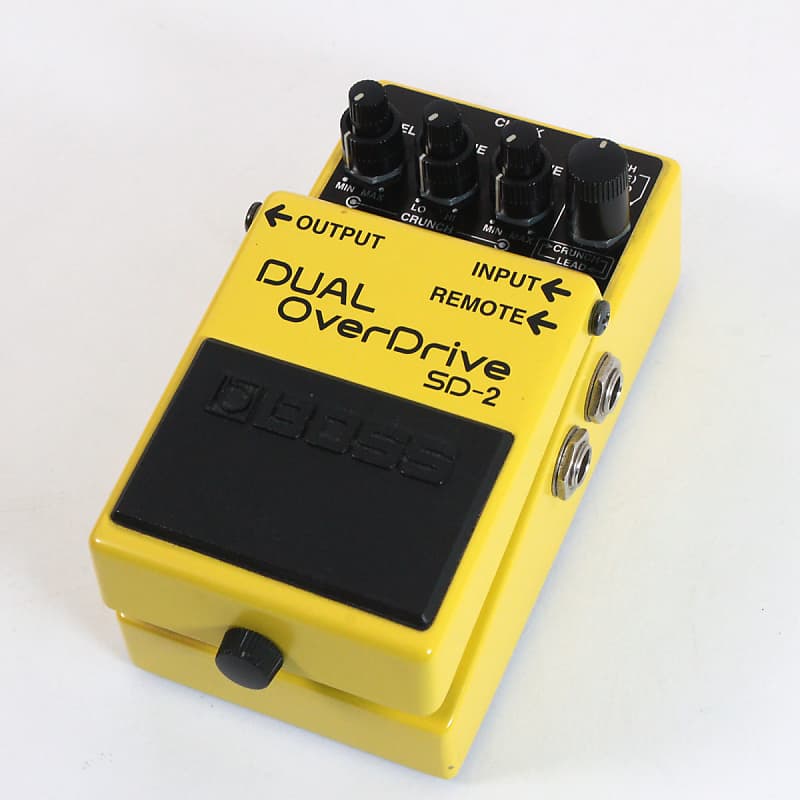 廃盤希少品 BOSS DUAL OverDrive SD-2 レアエフェクター！BOSS DUAL OVER DRIVE SD-2 - けえすブログ