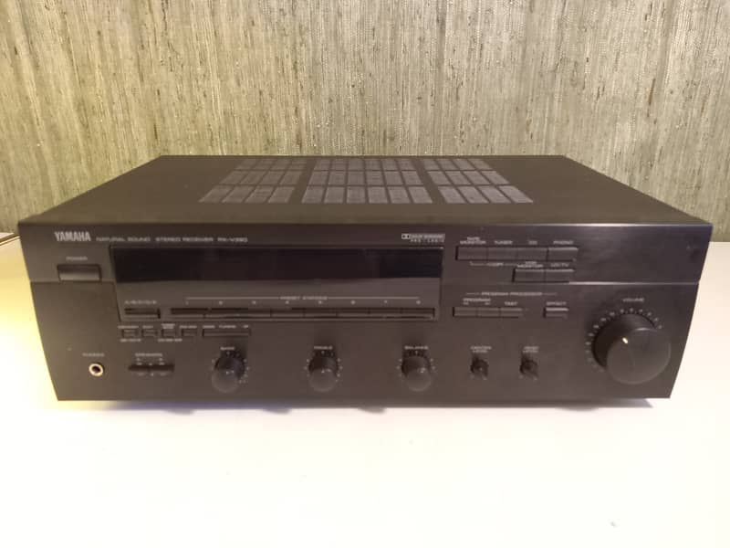 Yamaha Rx V390 Natural Sound Stereo Receiver Reverb