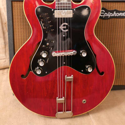 Epiphone EAP7 Professional Outfit 1962 - Cherry Red image 2
