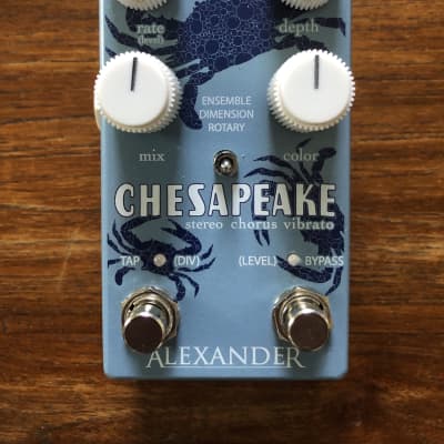 Reverb.com listing, price, conditions, and images for alexander-pedals-chesapeake-stereo-chorus-vibrato