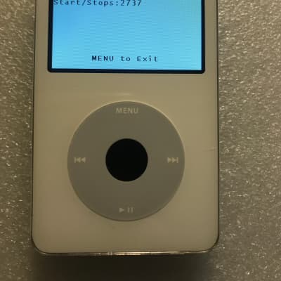 Apple iPod classic 5th Gen video A1136 2005 - white | Reverb