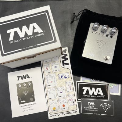 TWA Totally Wycked Audio KM-01 Krytical Mass Reactive Octave Fuzz Pedal 2024 - New! image 1