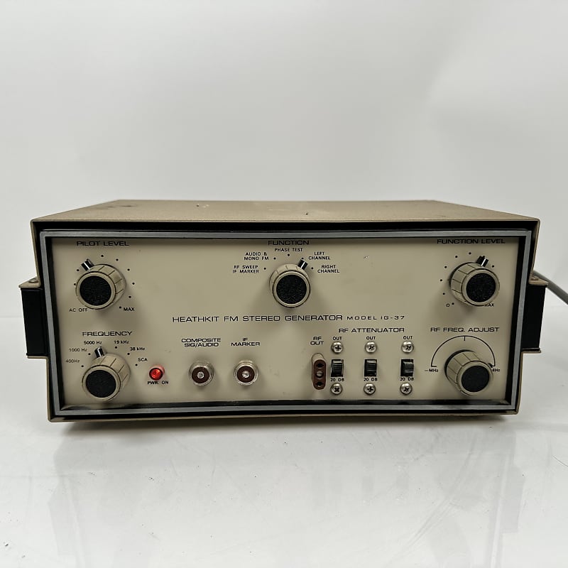 Heathkit FM Stereo Generator Model IG-37  			