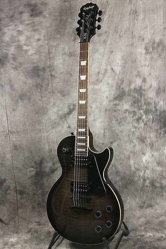 【モーちゃん】Epiphone レスポール　ギター　Trans Black Amazon | Epiphone Les Paul ES PRO Trans Black エレキギター