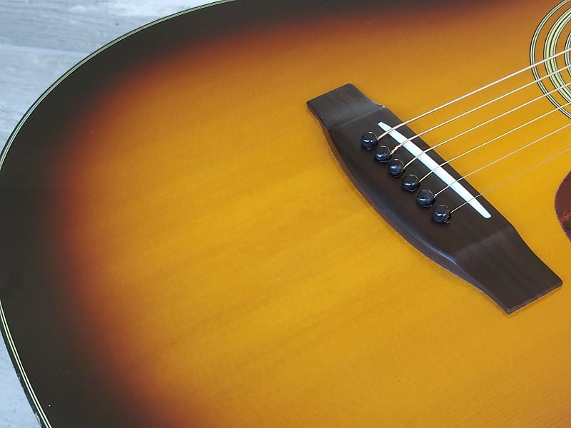 1990's Cat's Eyes (Tokai Japan) CE-20T-ST Acoustic Guitar (Brown Sunburst)